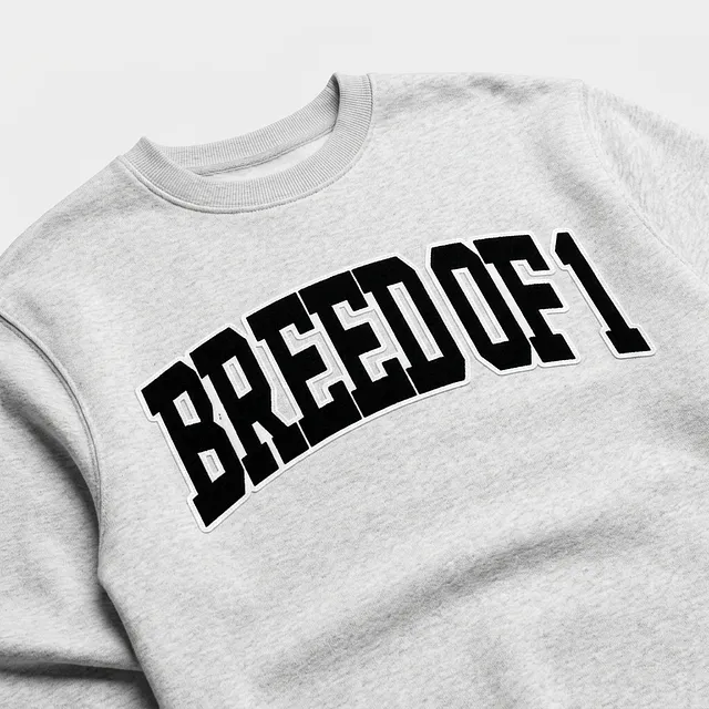 Jalen Hurts Philadelphia Breed of One Embroidered Crewneck
